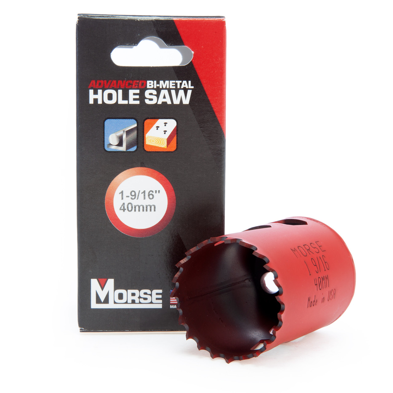 Morse MHS25 40mm Bi-Metal Hole Saw