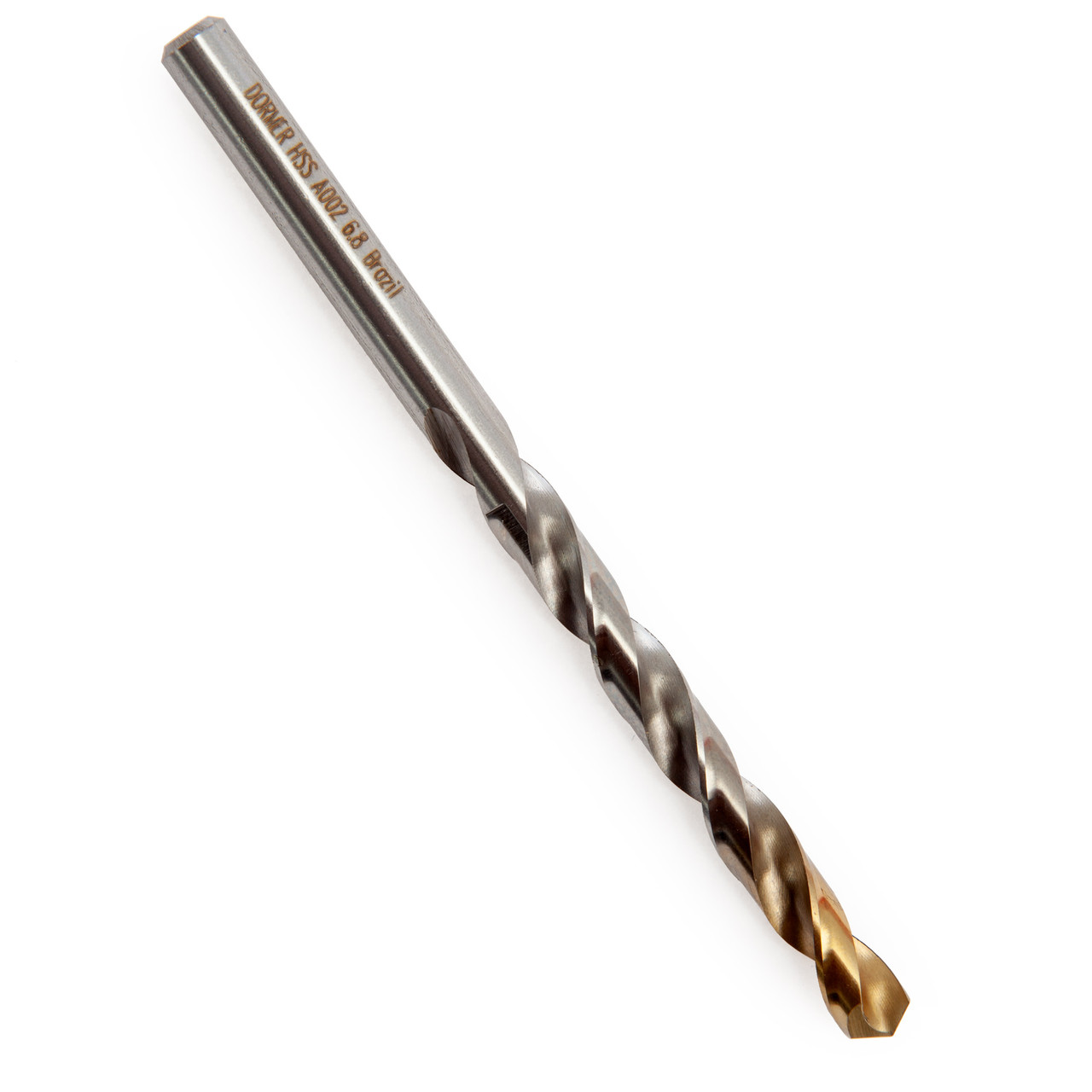 Dormer A0026810 6.8mm HSS TiN-Tip Jobber Drill Bit