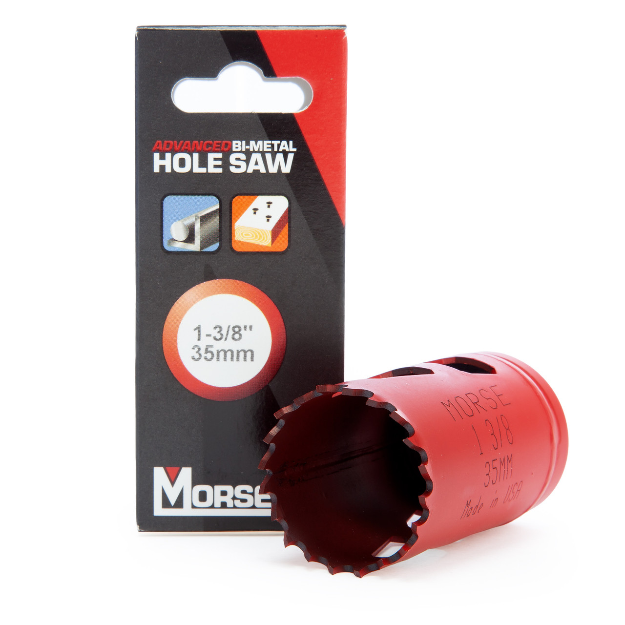 Morse MHS22 35mm Bi-Metal Hole Saw