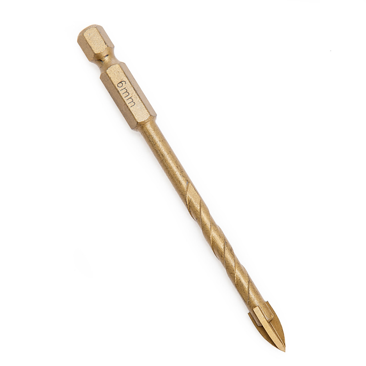 Abracs DBG060 6mm Pro 4-Tip Drill Bit for Tile & Glass