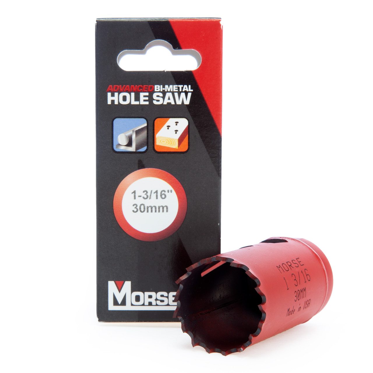 Morse MHS19 30mm Bi-Metal Hole Saw