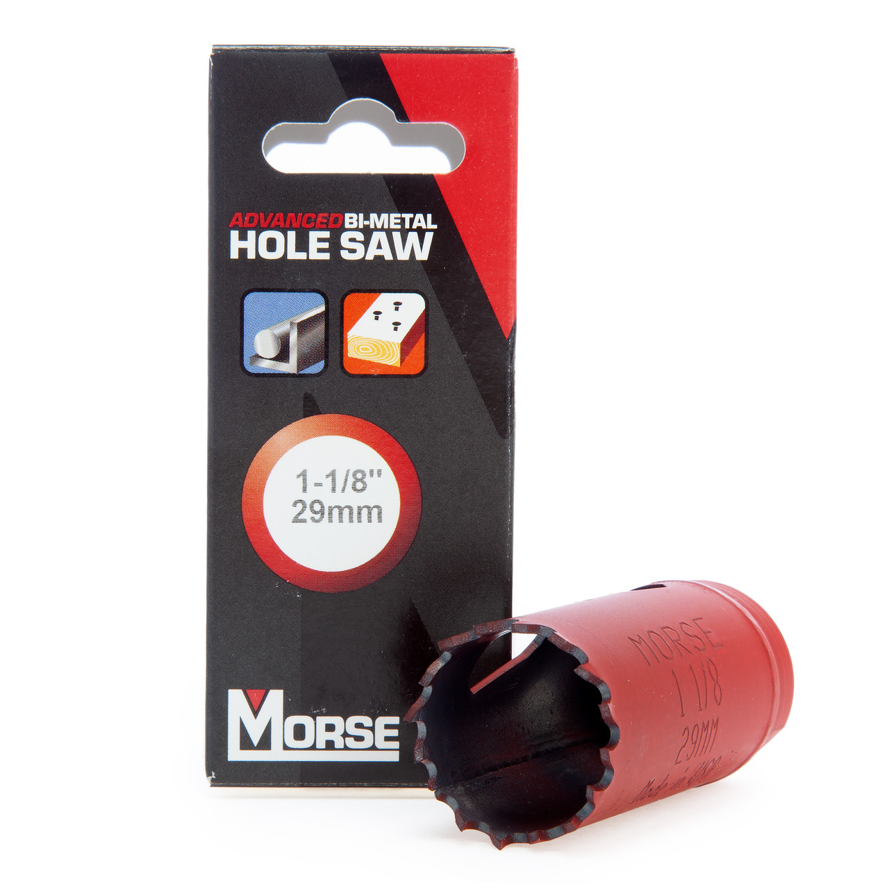 Morse MHS18 29mm Bi-Metal Hole Saw