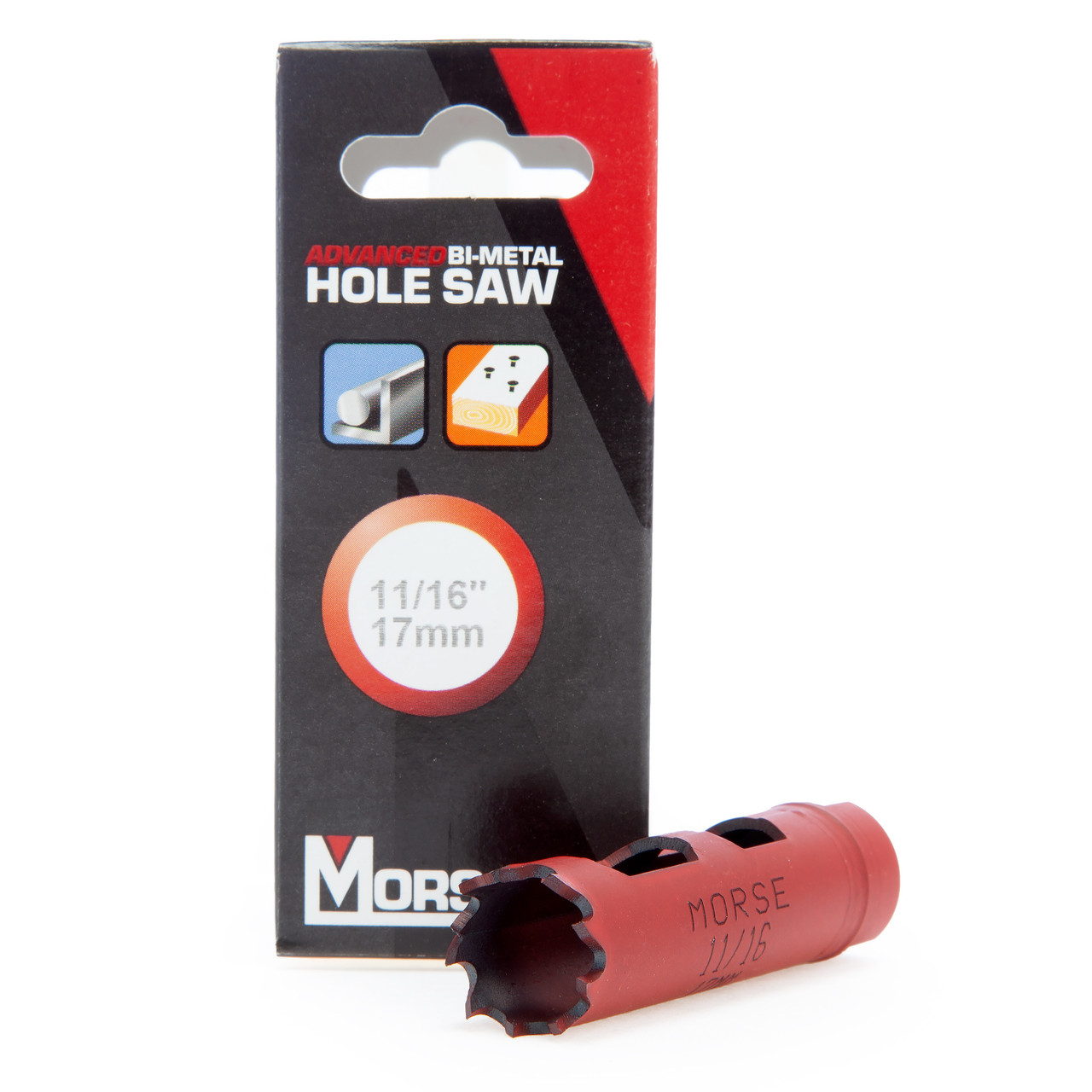 Morse MHS11 17mm Bi-Metal Hole Saw