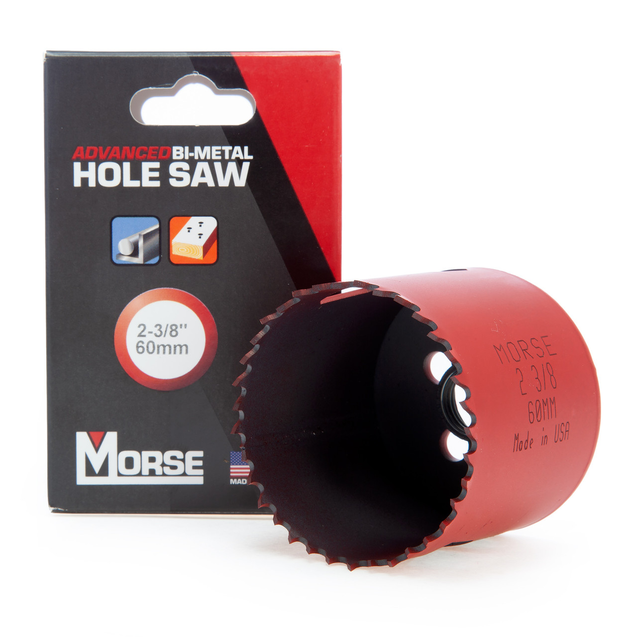 Morse MHS38 60mm Bi-Metal Hole Saw