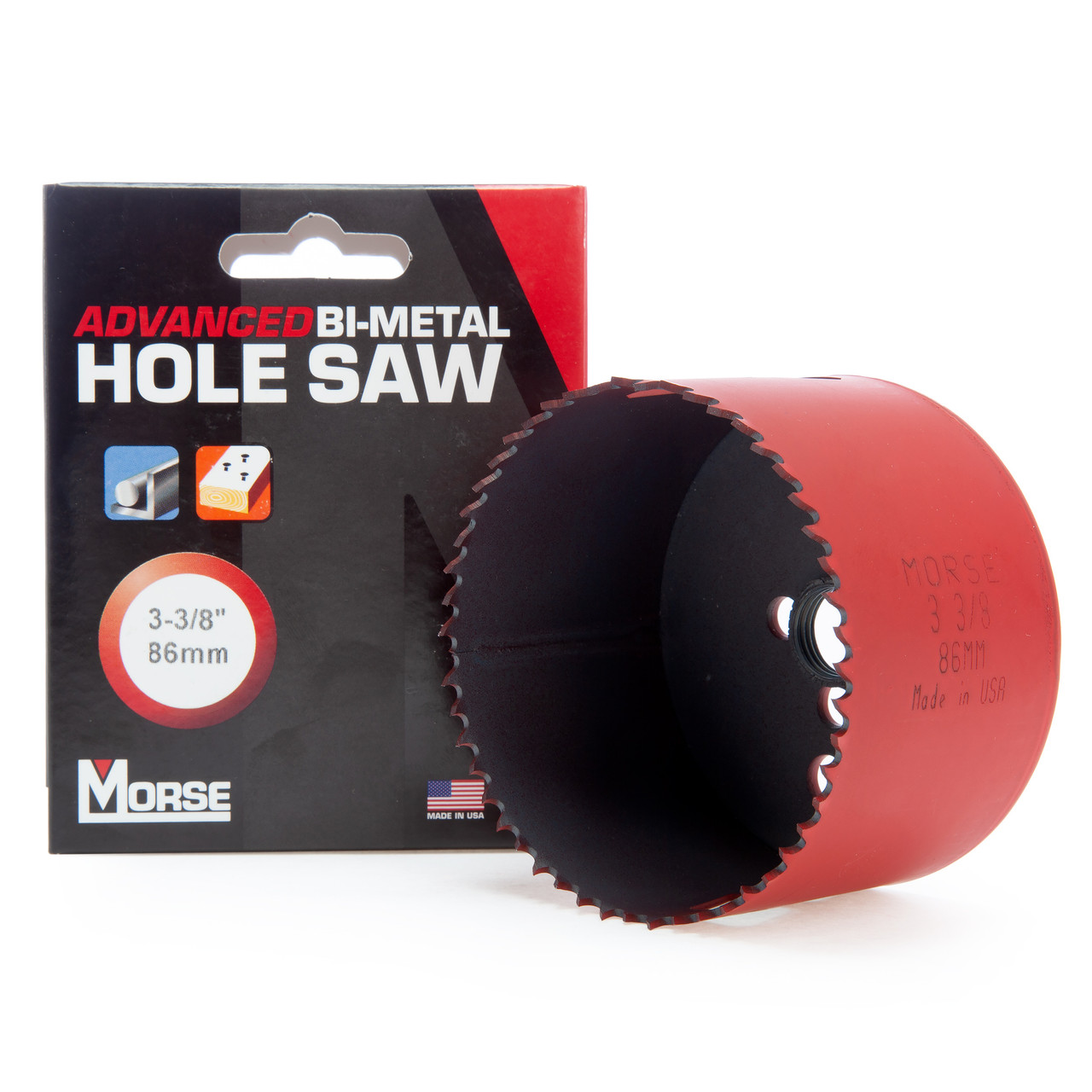 Morse MHS54 86mm Bi-Metal Hole Saw