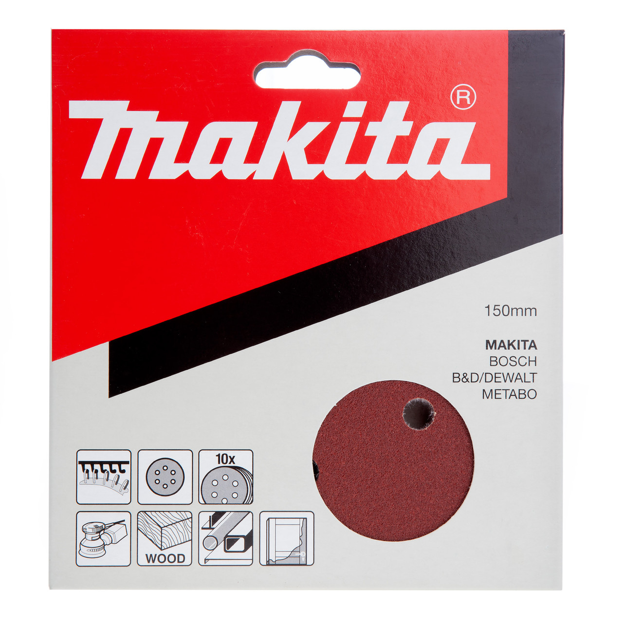 Makita P37518 150mm 120 Grit Sanding Disc
