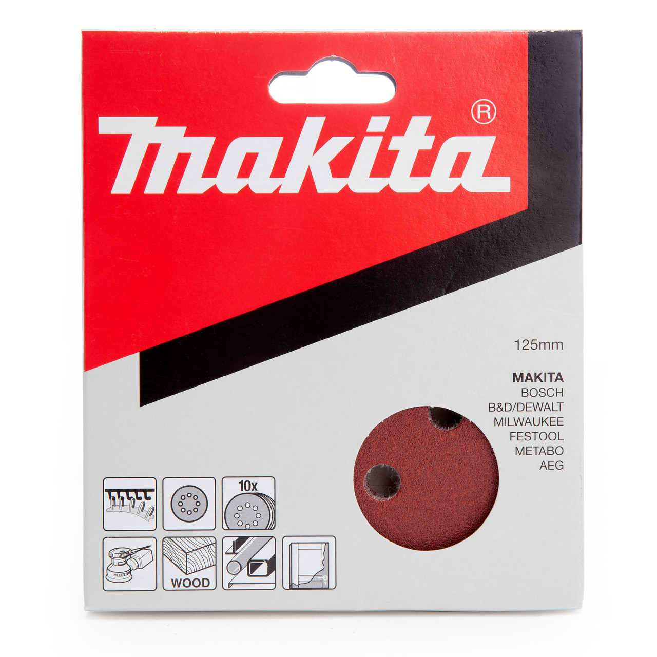 Makita P43533 125mm 40 Grit Sanding Disc