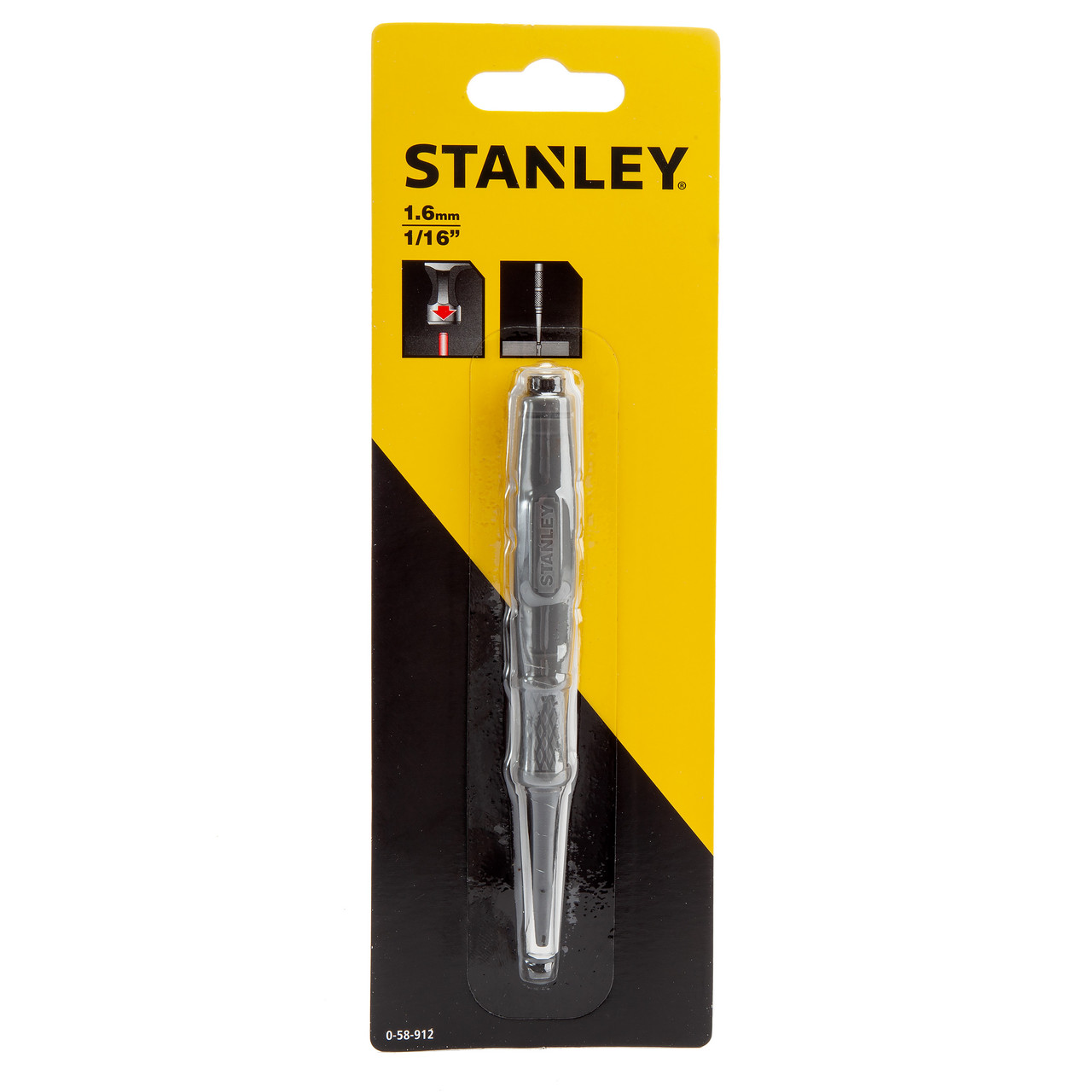 Stanley 058912 1.6mm Nail Punch