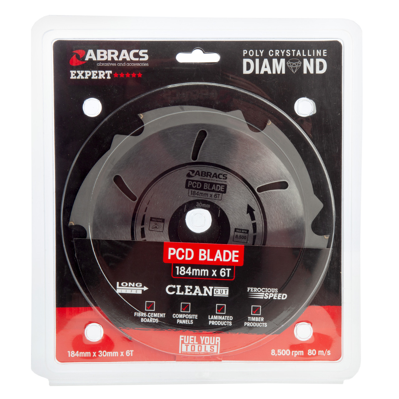 Abracs PCD1846 184mm 6T Circular Saw Blade