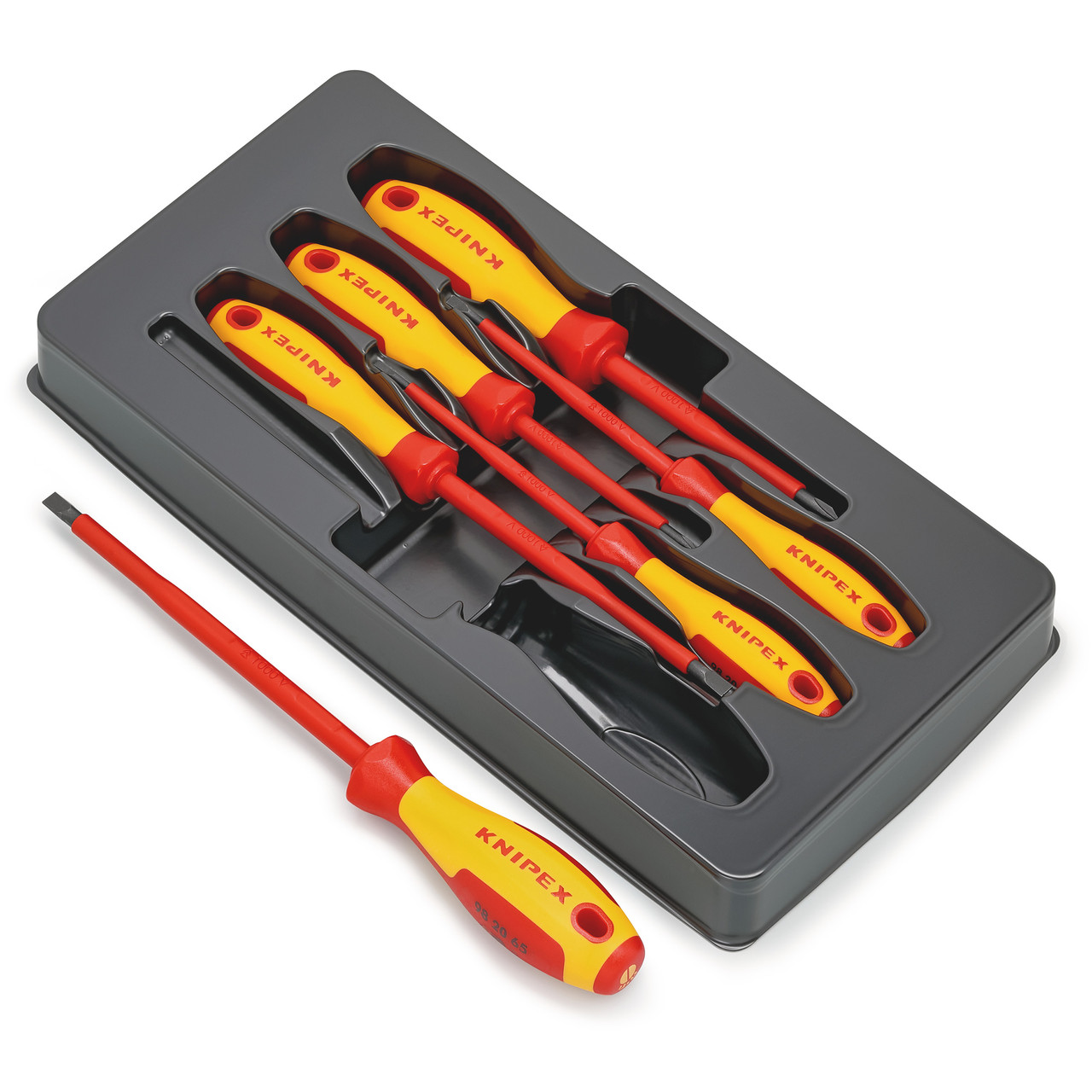 Knipex 002012V01 VDE Screwdriver Set 6 Piece