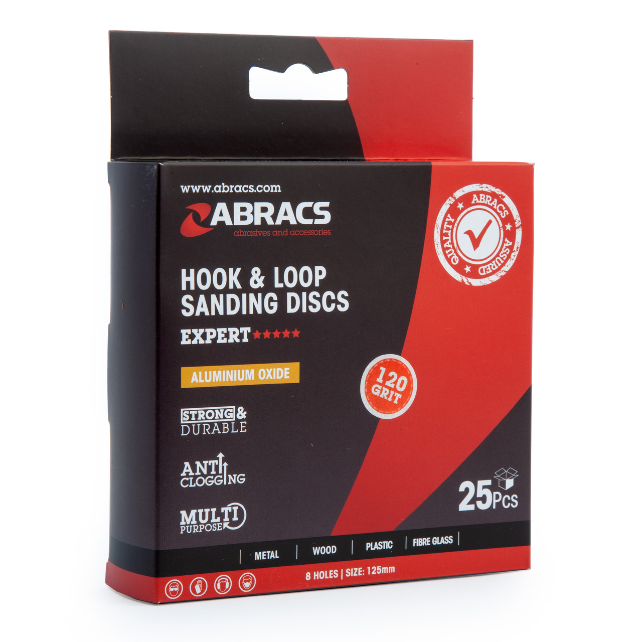 Abracs ABHL8125120 125mm 120 Grit Sanding Disc