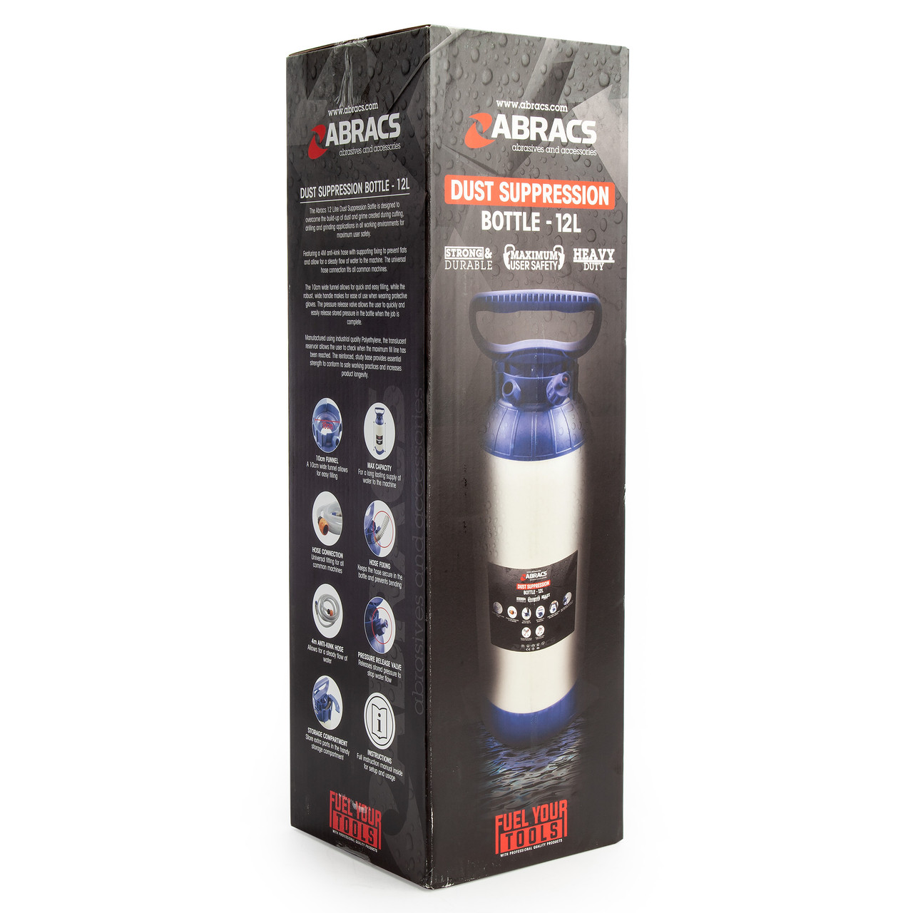 Abracs DSB12 12L Dust Suppression Bottle