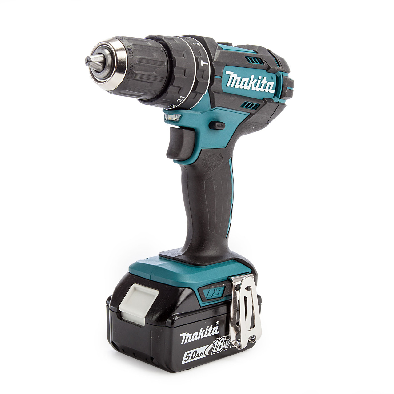 Makita DHP482RT1J 18V LXT Combi Drill with 1 × 5.0Ah Battery