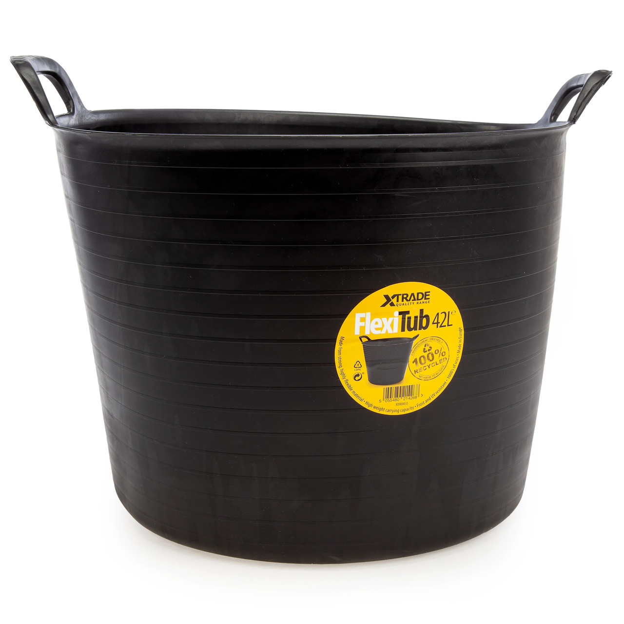 Xtrade X0900035 42L Black Flexi-Tub