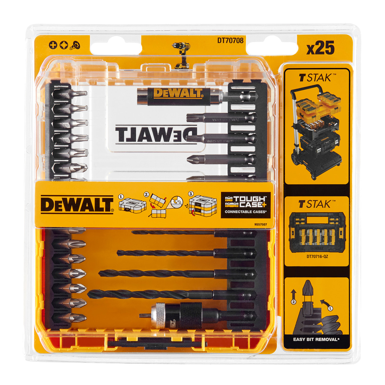 Dewalt DT70708 25 Piece Drill Drive Bit Set