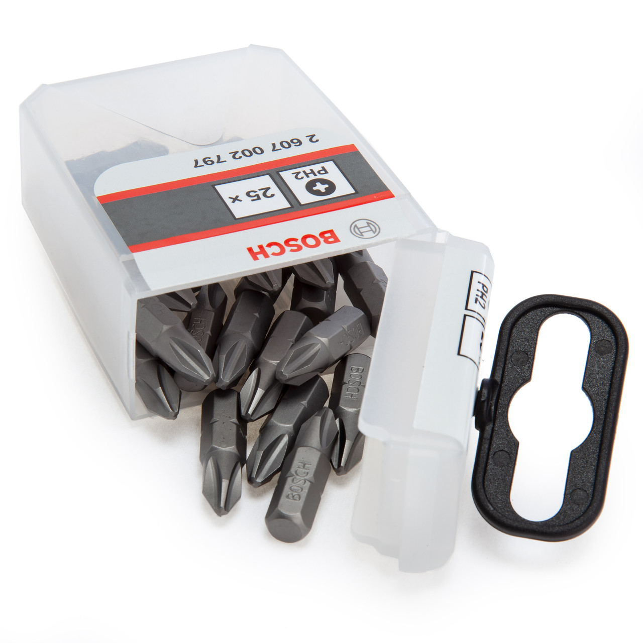 Bosch 2607002797 PH2 × 25mm Screwdriver Bit (Pack of 25)