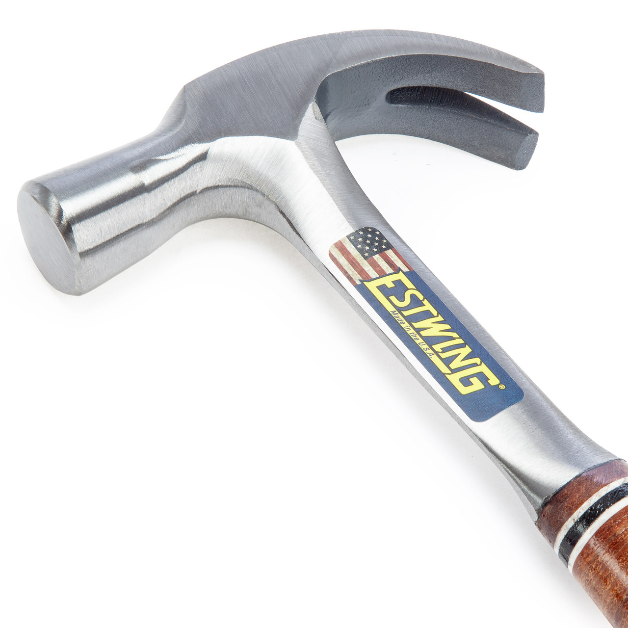 Estwing E24C 680g Curved Claw Hammer with Leather Grip