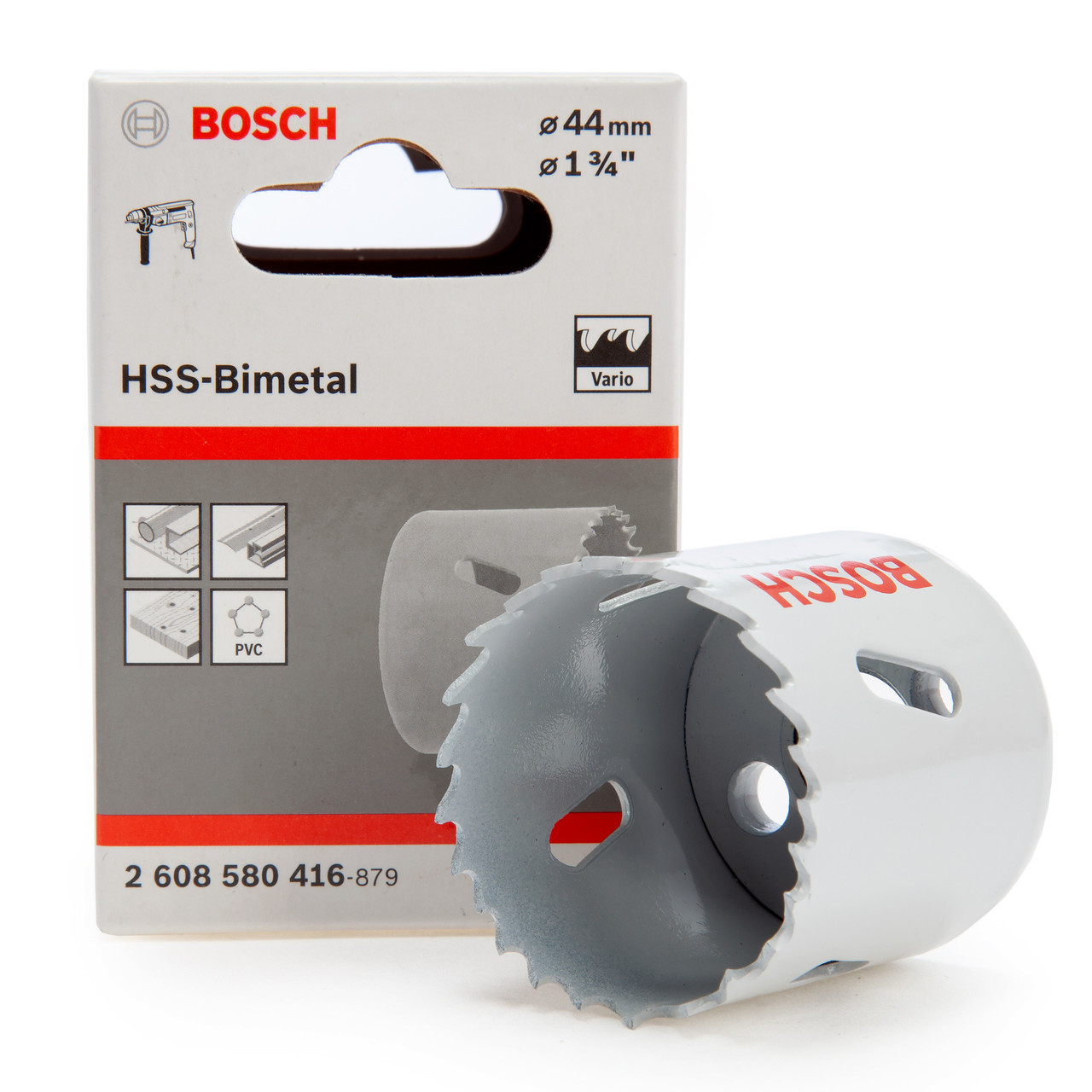 Bosch 2608580416 HSS Bi-Metal Hole Saw 44mm