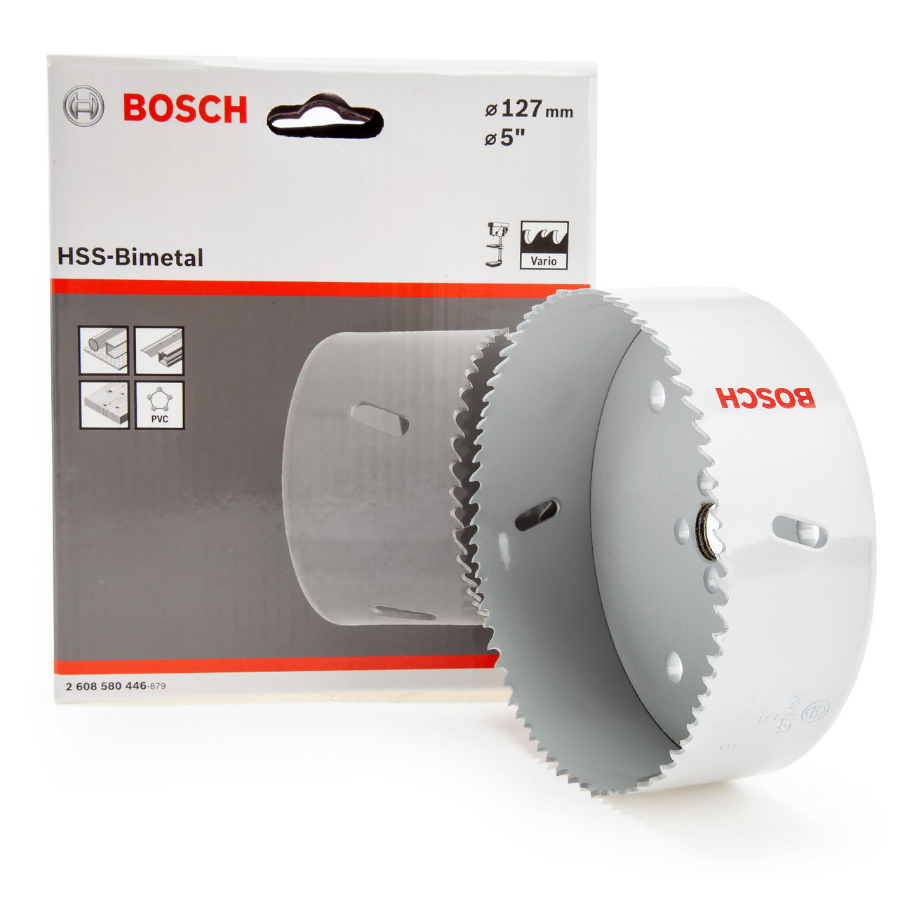 Bosch 2608580446 HSS Bi-Metal Hole Saw 127mm