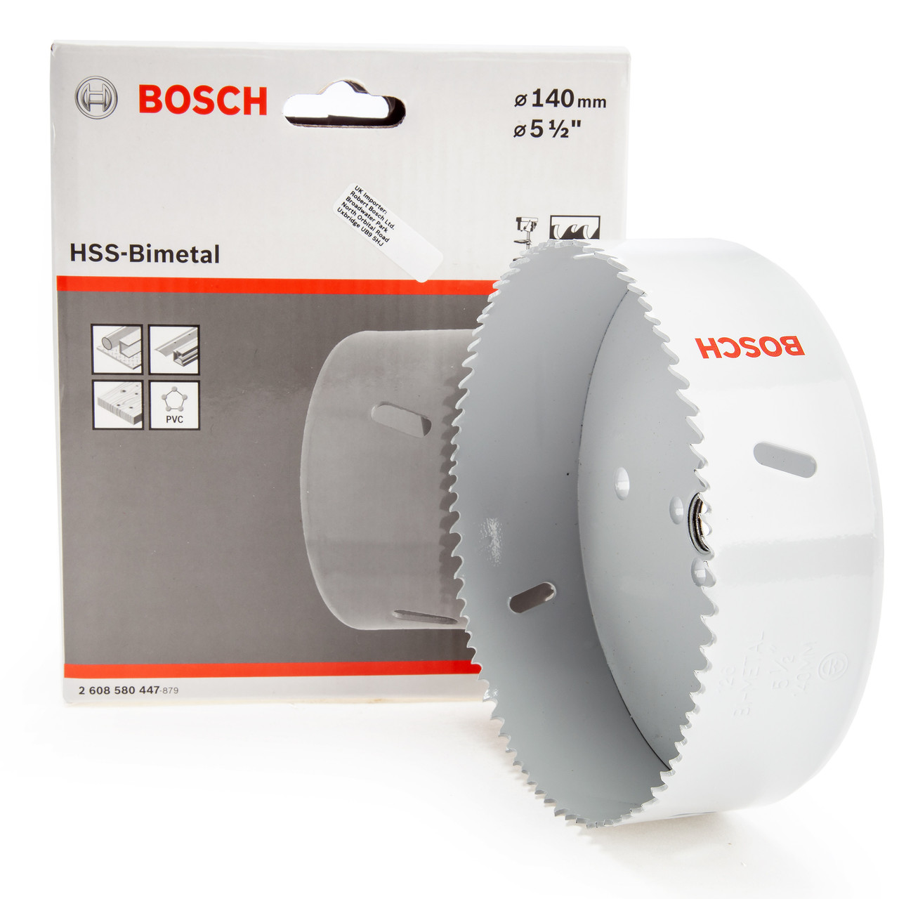 Bosch 2608580447 HSS Bi-Metal Hole Saw 140mm