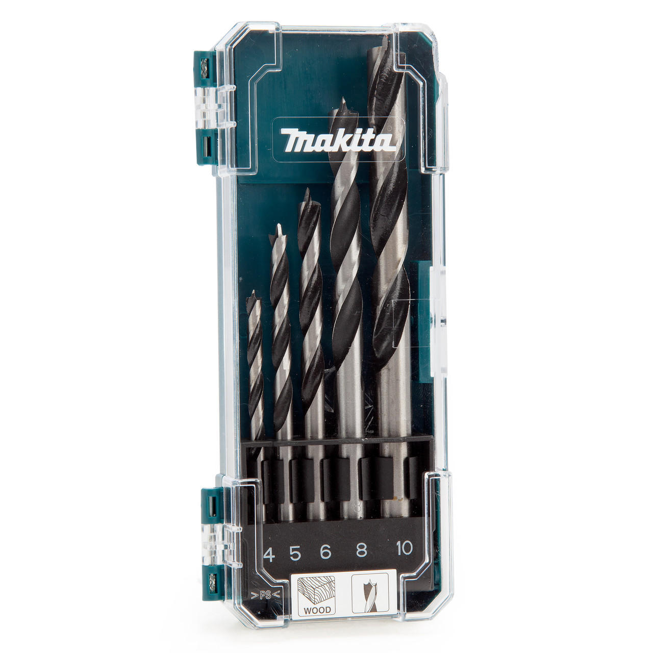Makita D72861 5 Piece Wood Drill Bit Set