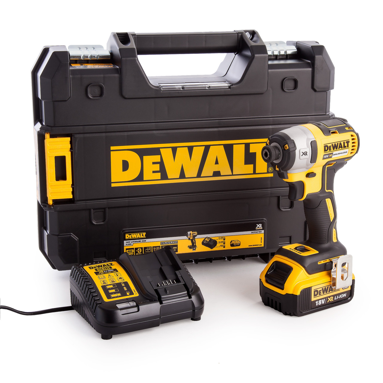 Dewalt DCF887P1 18V XR Brushless Impact Driver with 1 × 5.0Ah Battery