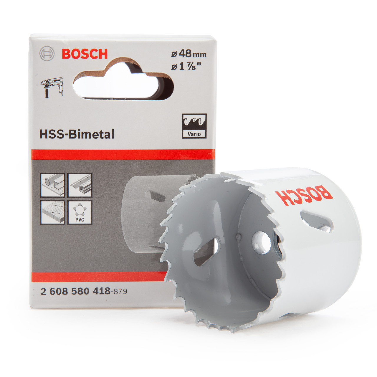 Bosch 2608580418 HSS Bi-Metal Hole Saw 48mm