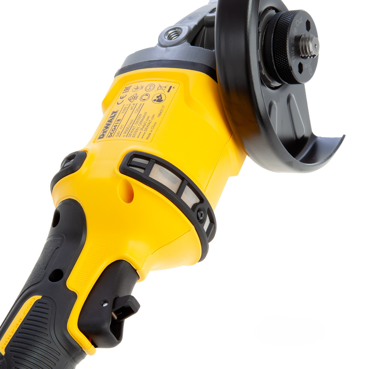 Dewalt DCG418NTXJ 54V XR Brushless Angle Grinder 125mm Body Only