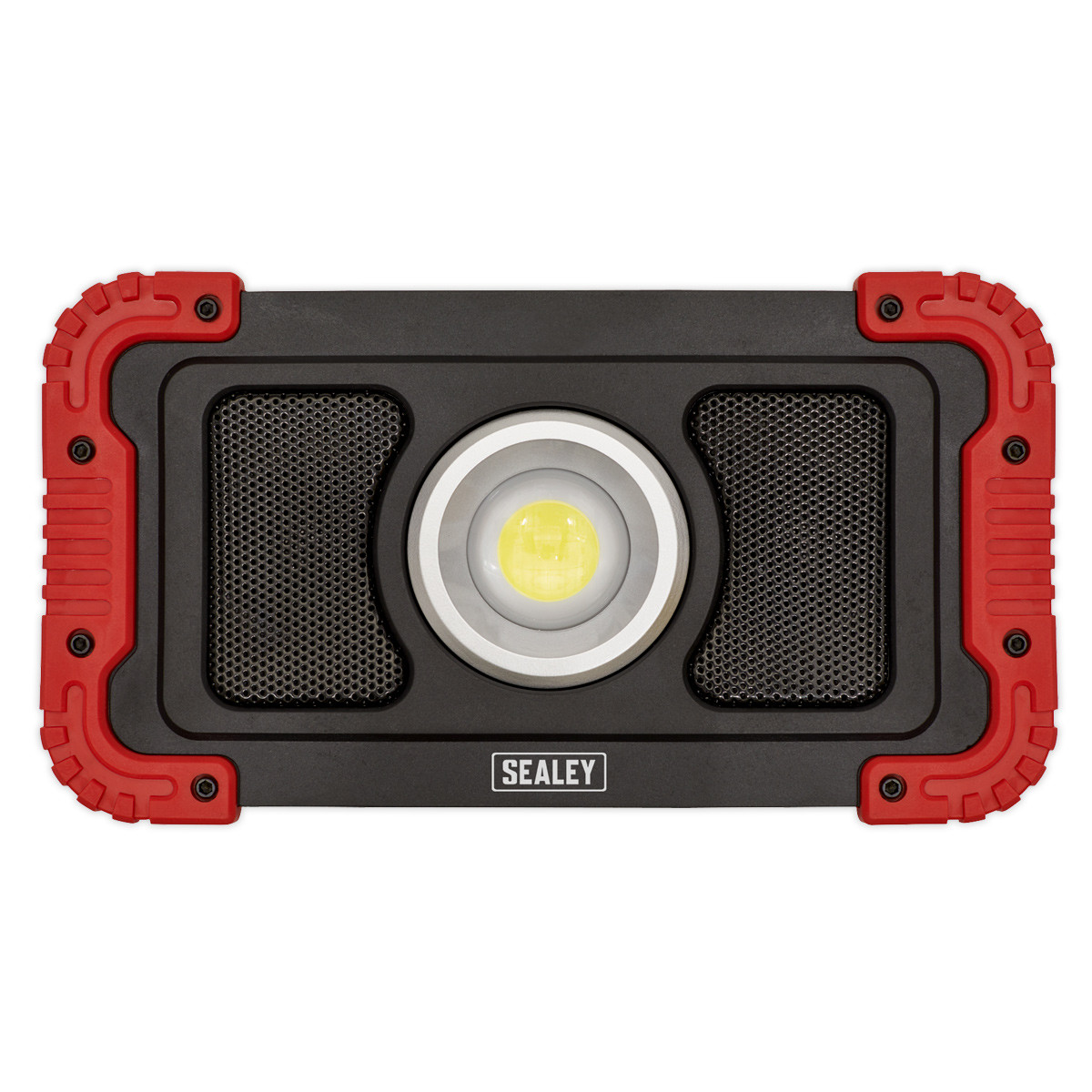Sealey LED100WS 20W COB LED Rechargeable Floodlight with Wireless Speakers & Power Bank