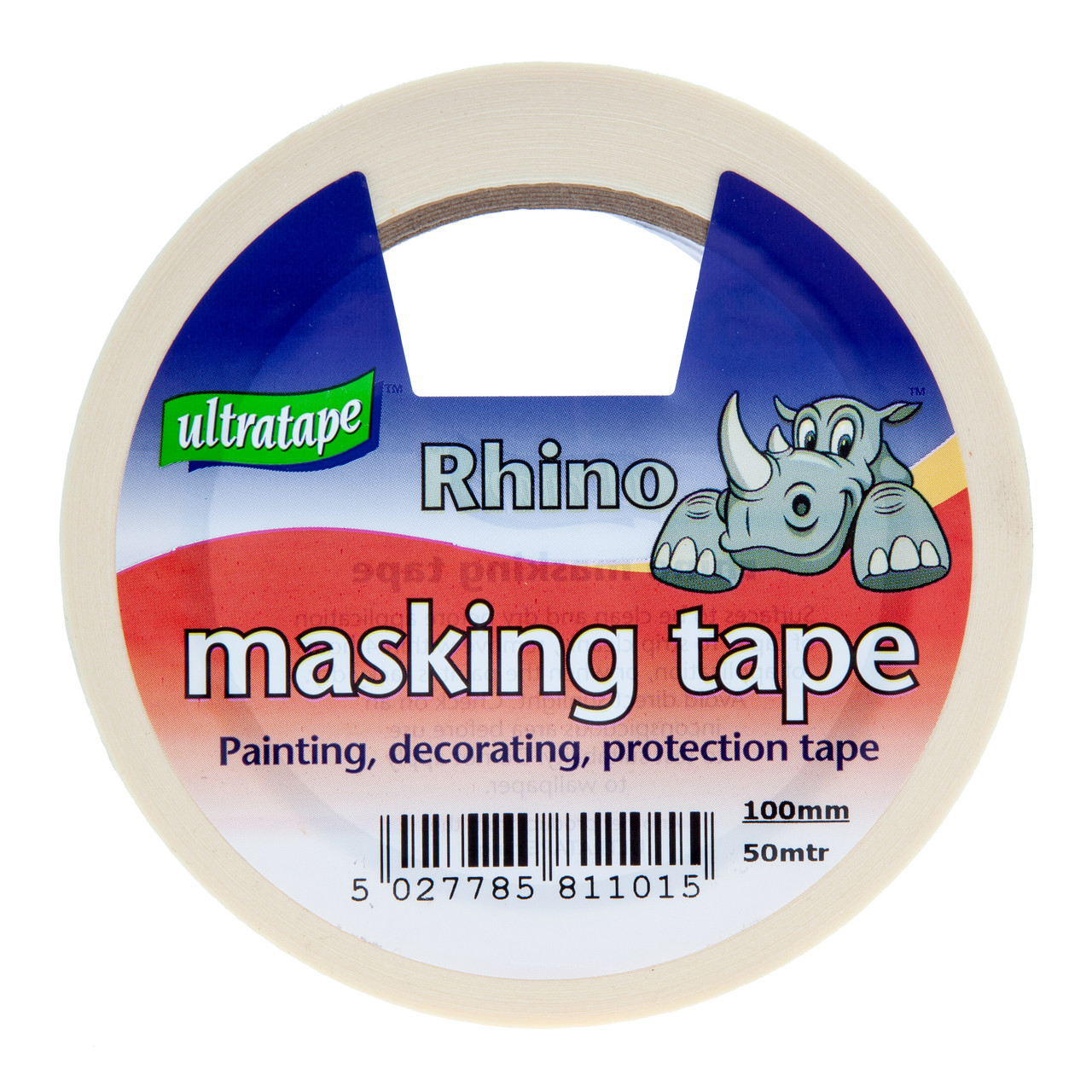 Ultratape 005210050RH Rhino Masking Tape 100mm × 50m