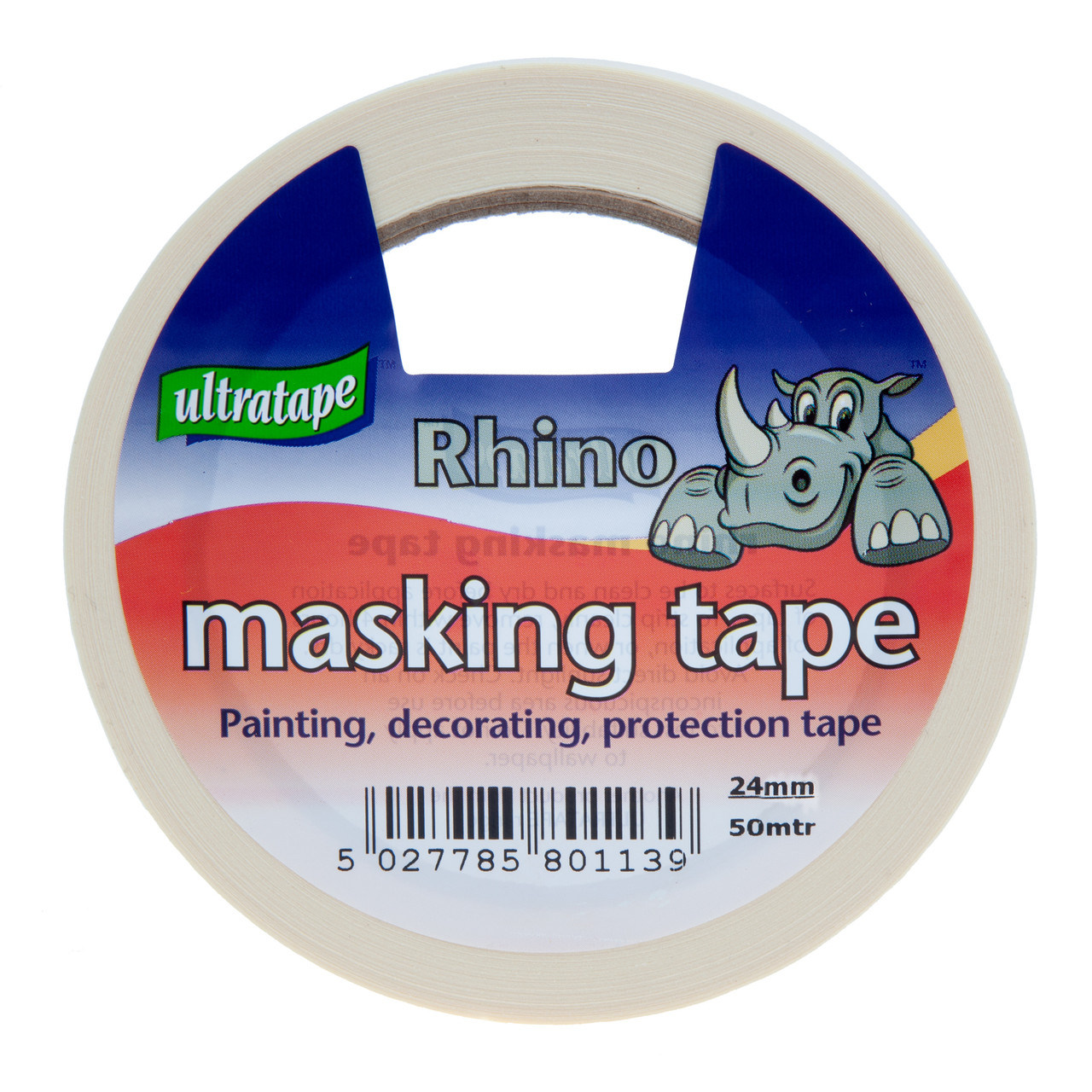 Ultratape 00522450RH Rhino Masking Tape 24mm × 50m