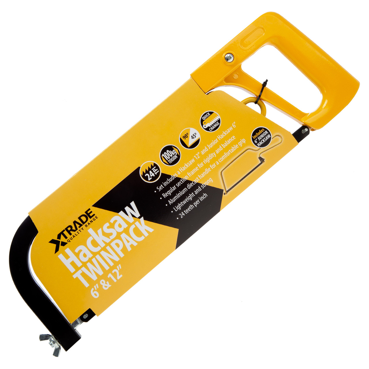 Xtrade X0900021 Hacksaw Set 6" + 12"