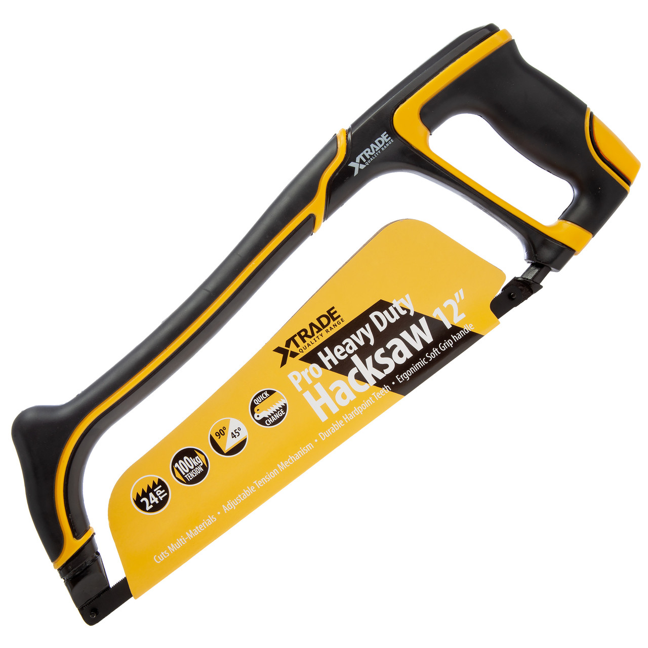 Xtrade X0900020 Pro Heavy-Duty Hacksaw 12"