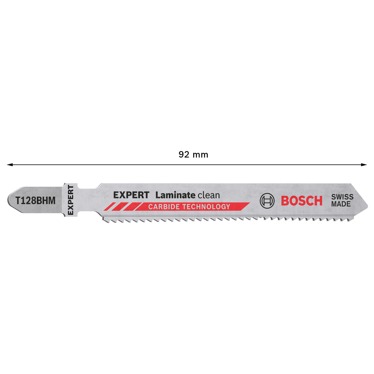 Bosch 2608900542 EXPERT Clean Jigsaw Blade 92mm with 3 Blades