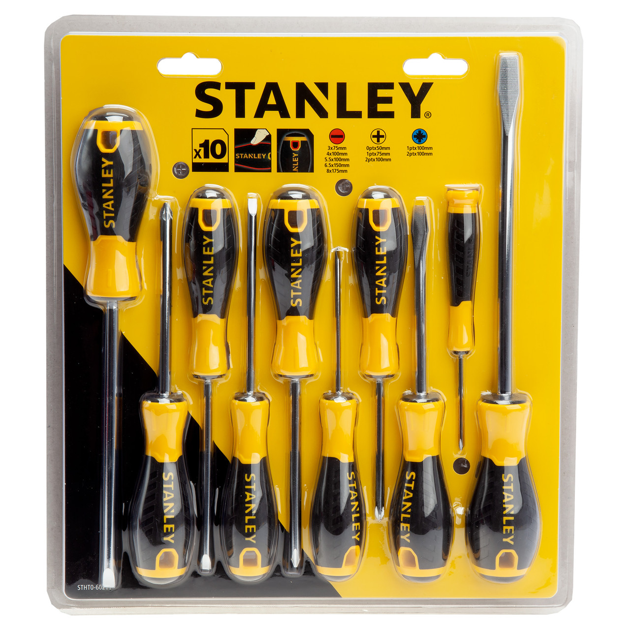 Stanley STHT060211 10 Piece Screwdriver Set