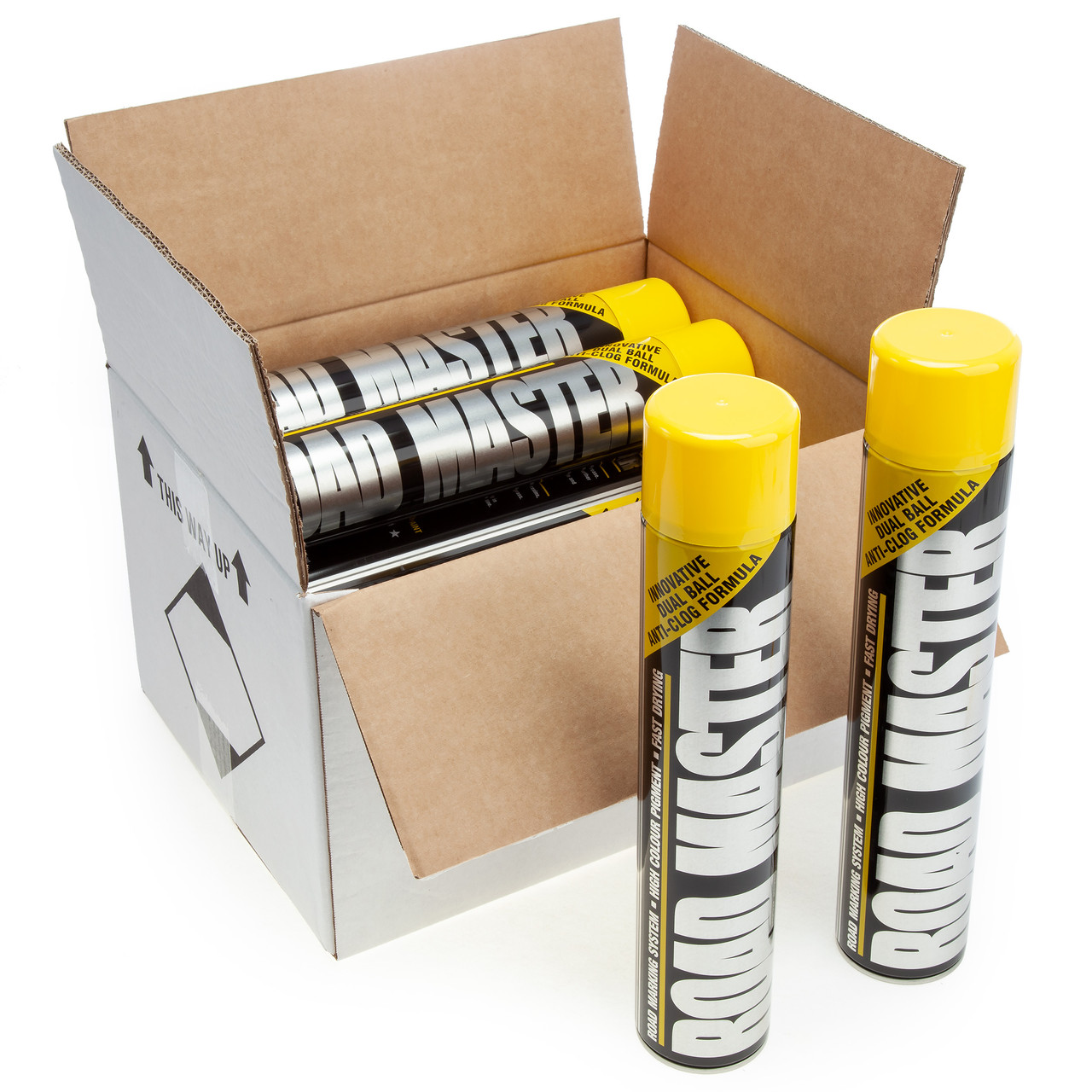 Roadmaster AARO02 Yellow Line Marking Paint 750ml