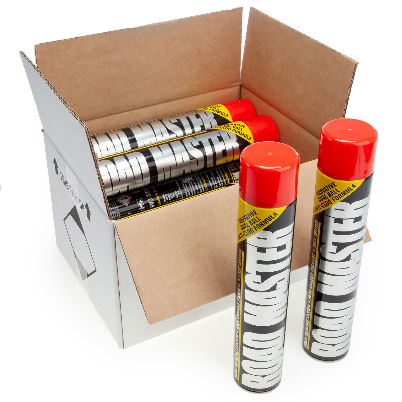 Roadmaster AARO04 Red Line Marking Paint 750ml