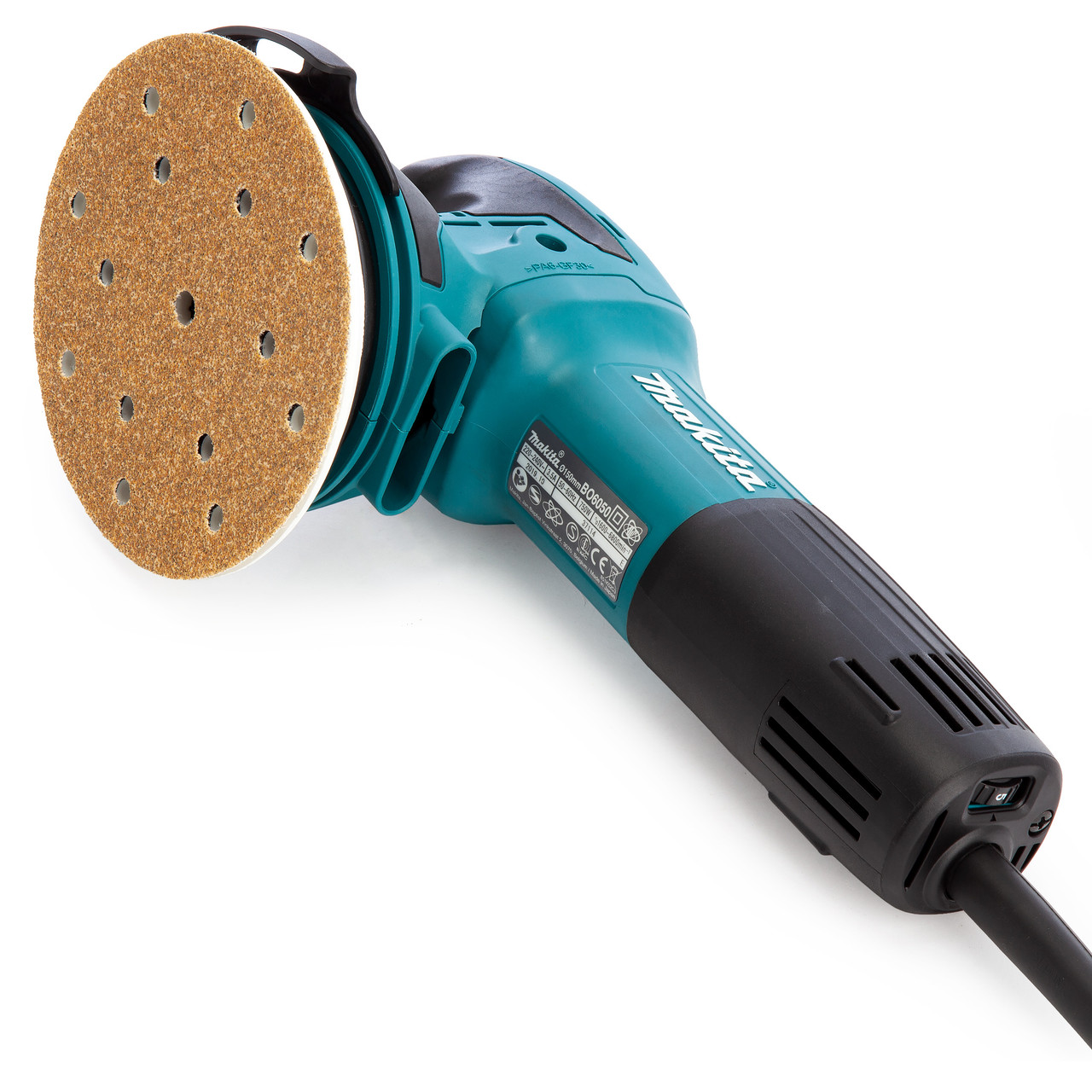 Makita BO6050J2 750W Random Orbital Sander 150mm