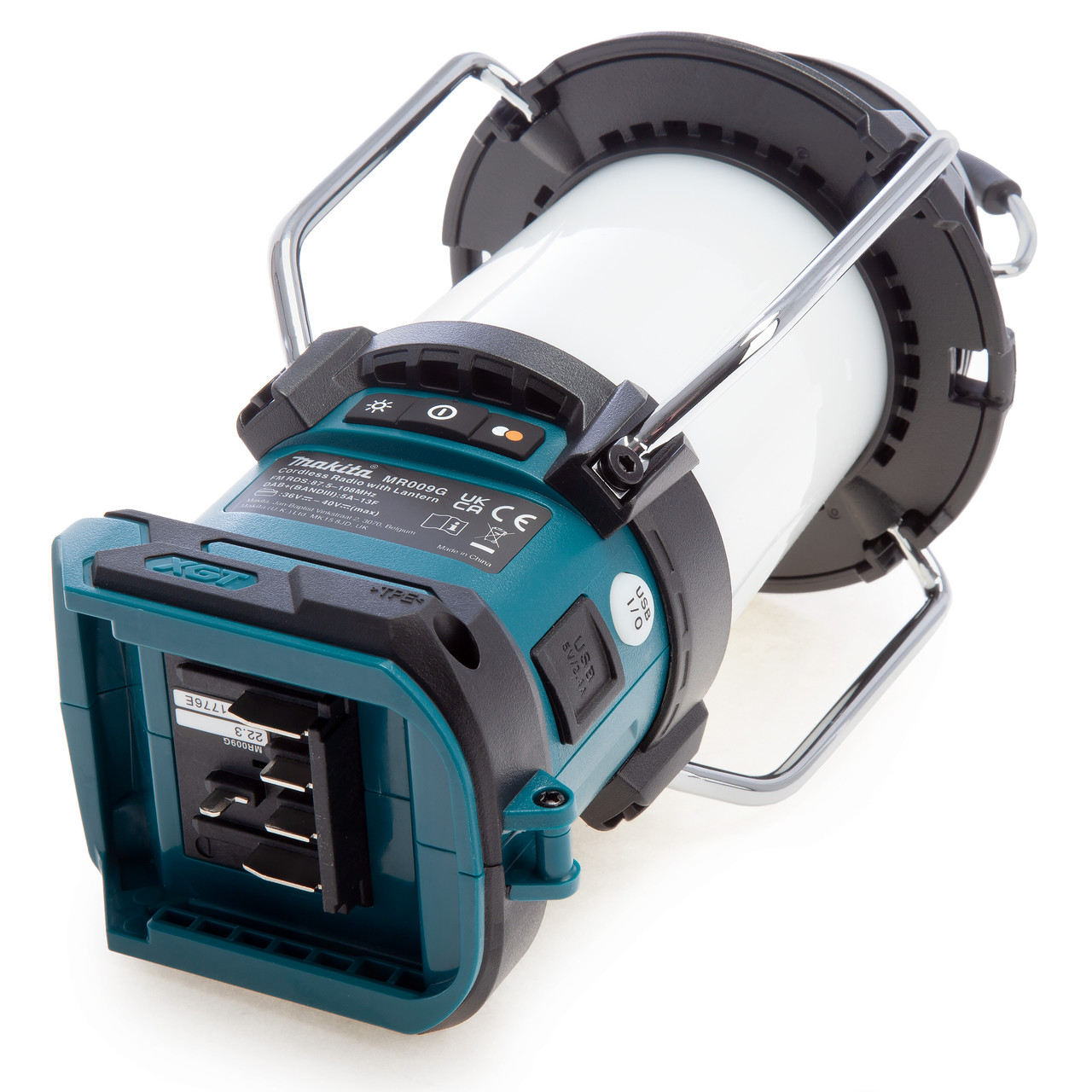 Makita MR009GZ 40Vmax DAB/DAB+ Bluetooth Radio Lantern (Body Only)