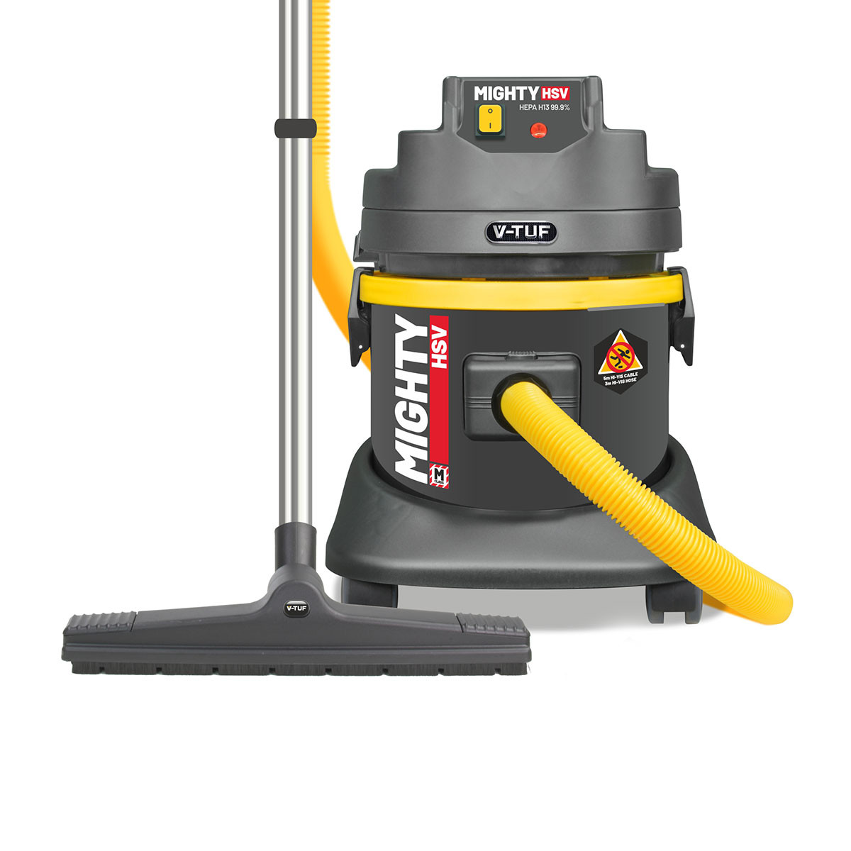 V-tuf MIGHTYHSV110 M-Class Wet & Dry Dust Extractor 110V