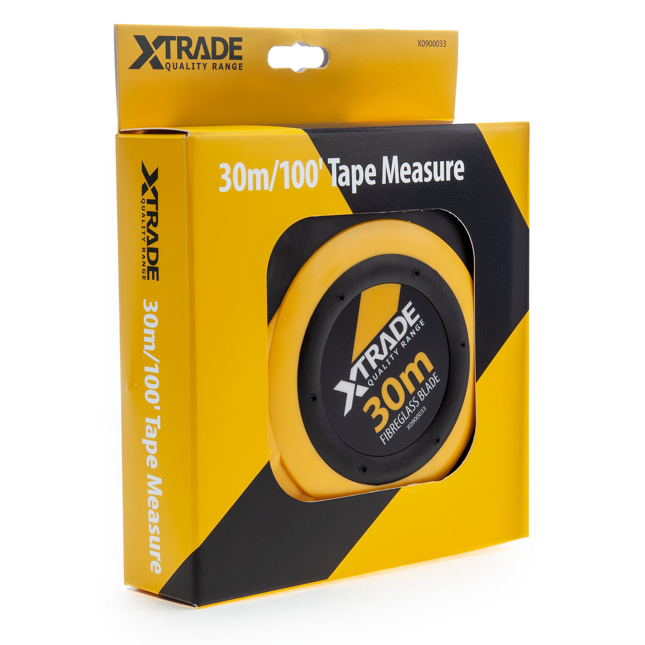 Xtrade X0900033 100’/30m Fibreglass Closed Case Tape Measure