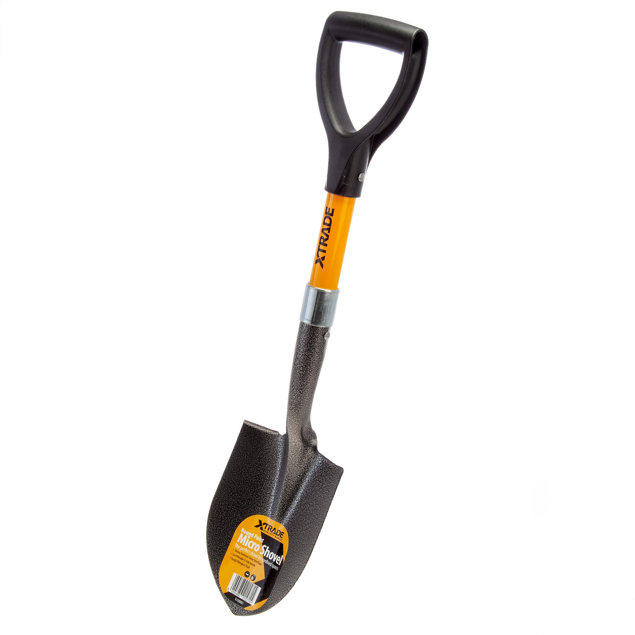 Xtrade X1300001 Round Point Micro Shovel
