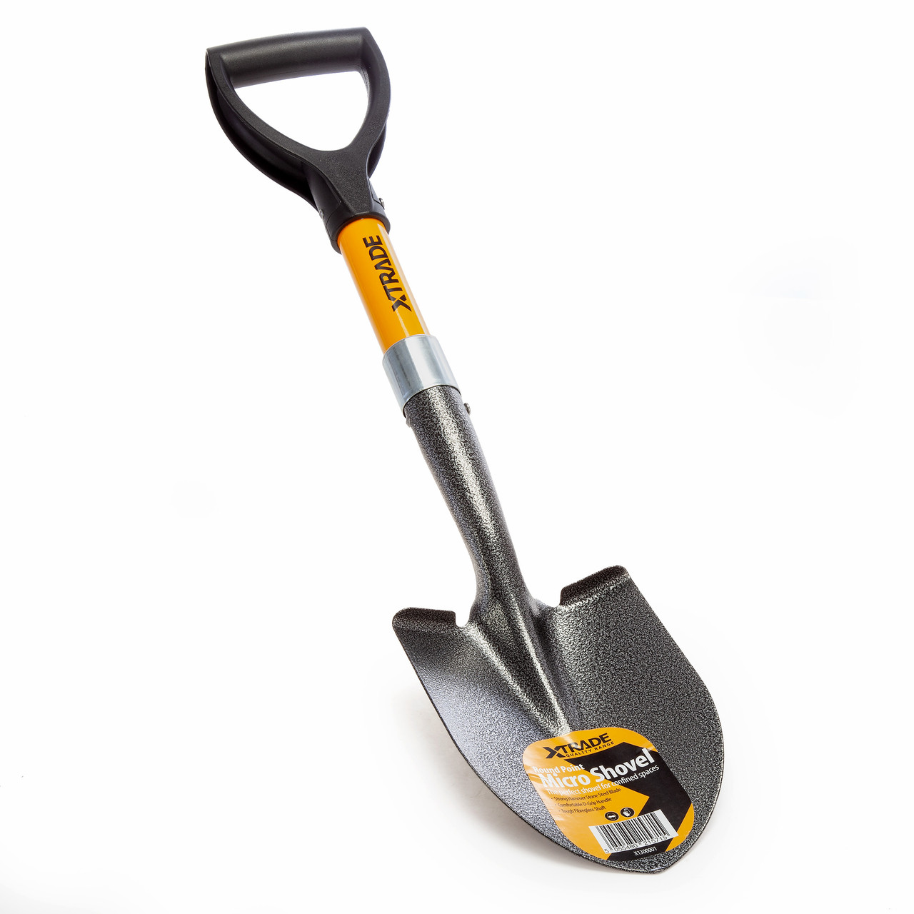 Xtrade X1300001 Round Point Micro Shovel