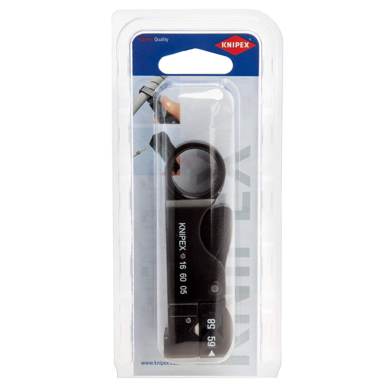 Knipex 166005SB Coax Cable Stripping Tool