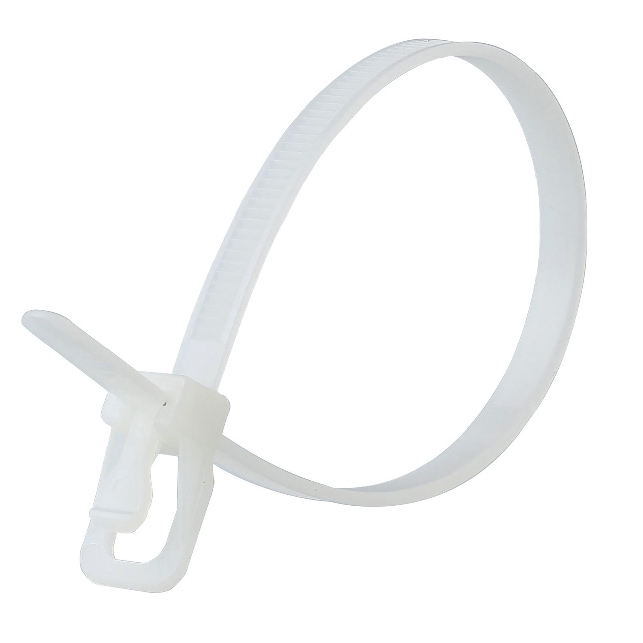 Retyz EVTS16NLTA 406mm Reusable Cable Ties (Pack of 100)