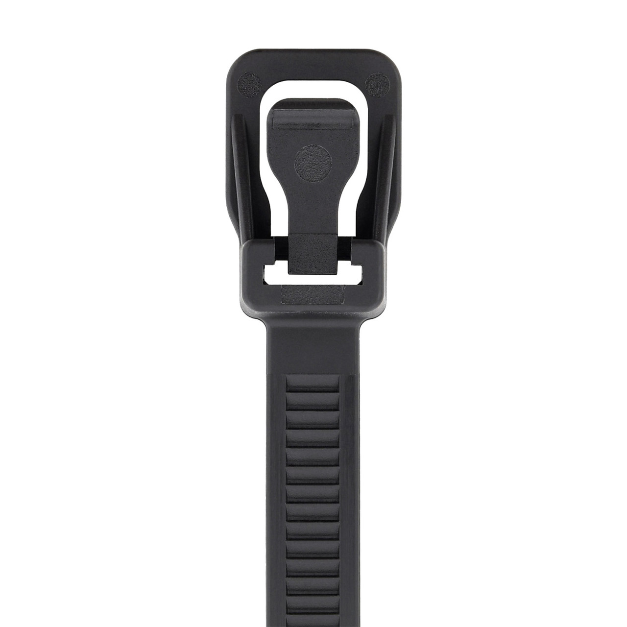 Retyz WKTS18BKTA Reusable Cable Ties 457mm Black Pack of 100