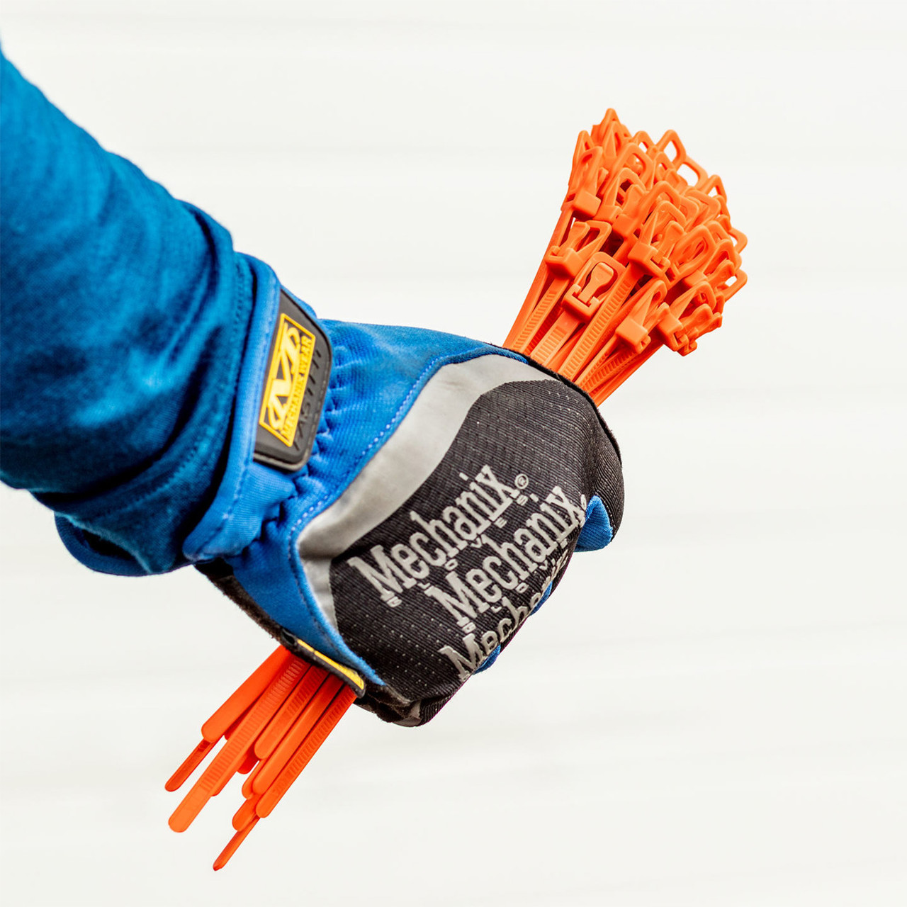 Retyz WKTS18BKTA Reusable Cable Ties 457mm Black Pack of 100