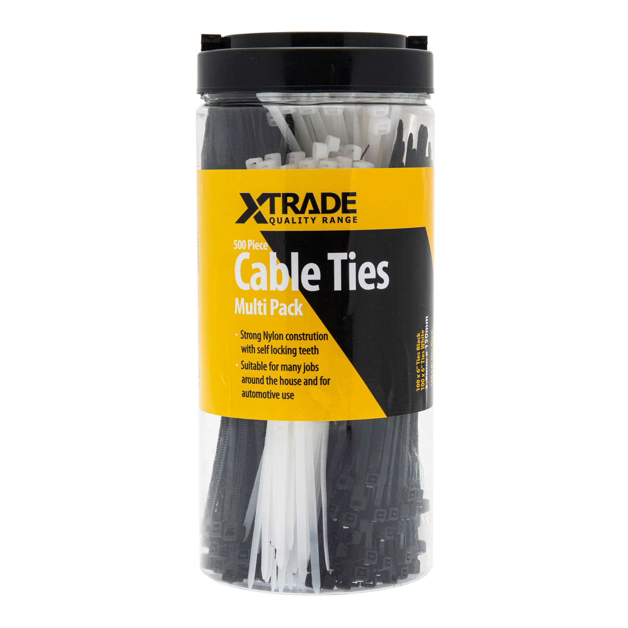Xtrade X0700001 Cable Ties 500 Pack