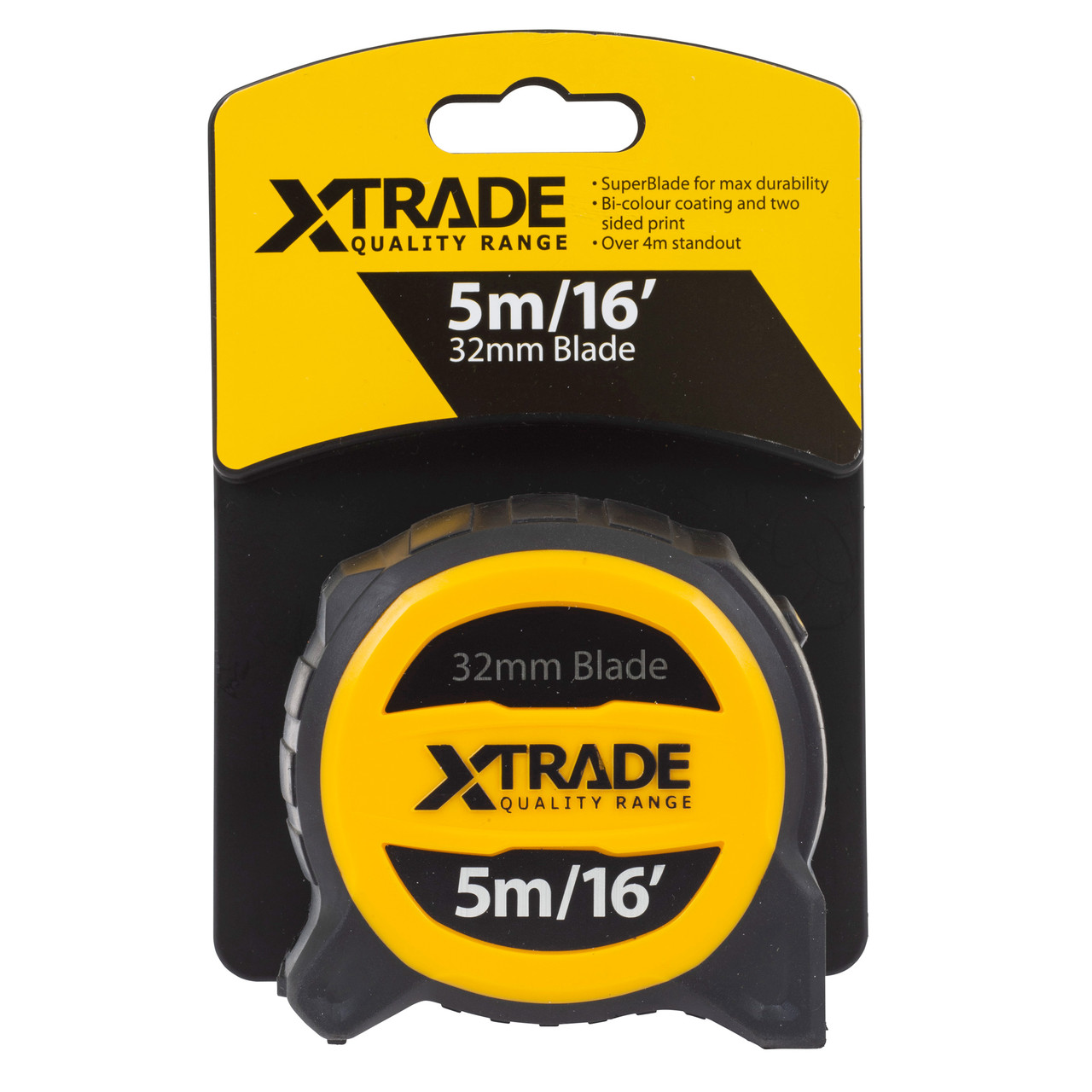 Xtrade X0900003 PRO Tape Measure 16’/5m