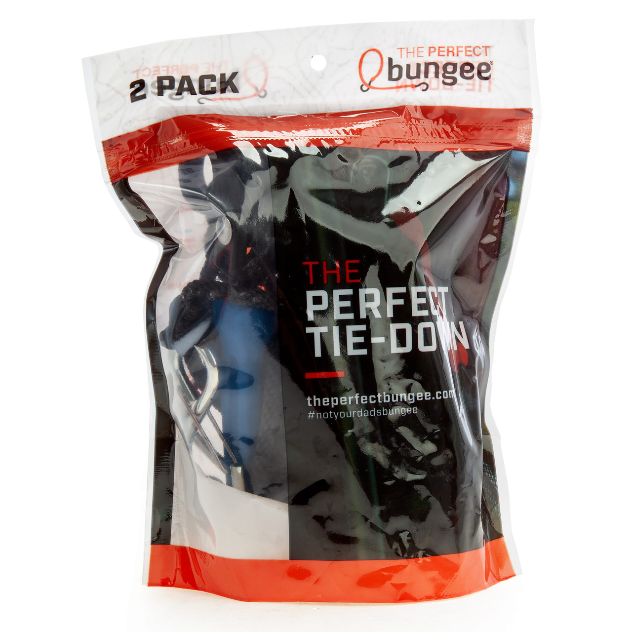 The Perfect Bungee PTDBL2PK Tie Down Straps with 2 × 3.65m Straps